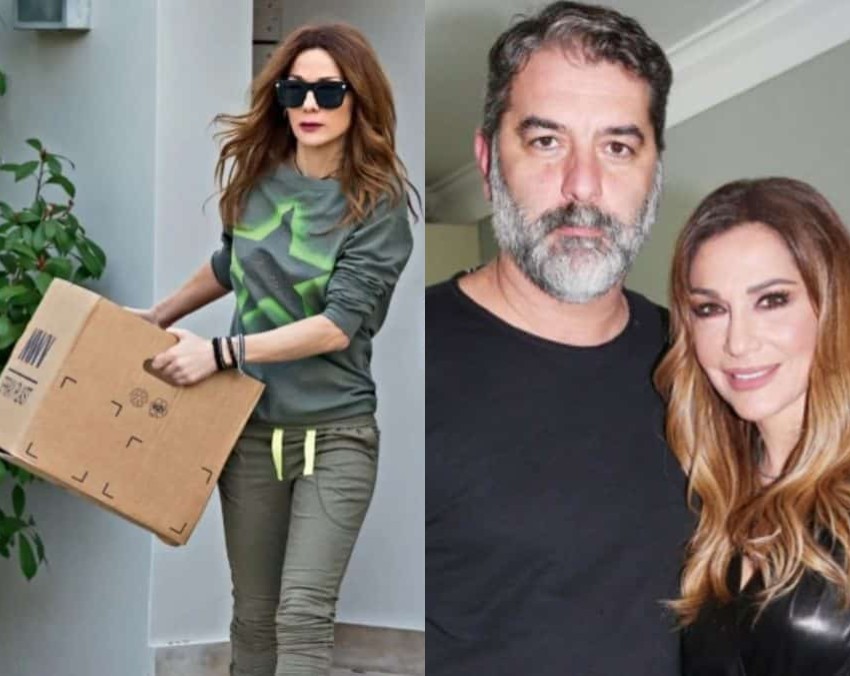 Tεράστιο τζάκι, μέσα στο πράσινο: Αυτό είναι το καινούργιο σπίτι Βανδή – Μπισμπίκη στη Φιλοθέη