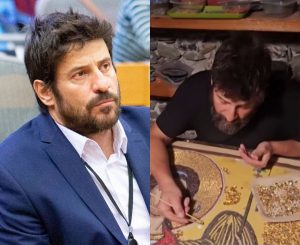 Άφησε την Πολιτική, πήγε στην Λάρισα, κάνει Aγιογραφίες: Αγνώριστος ο Αλέξης Γεωργούλης με παρανίσια κιλά, ντυμένος στα μαύρα, με μακριά μούσια