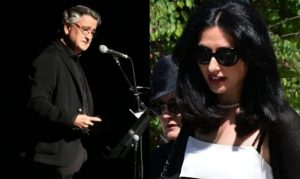 Κηδεία Νίκος Γαλανός: Συντετριμμένn η τελευταία του σύντροφος, Έλενα Σαγανά