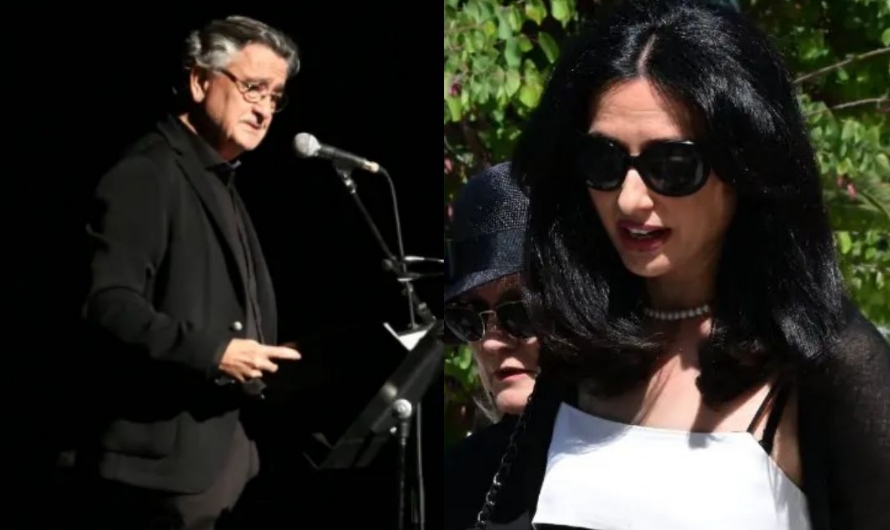 Κηδεία Νίκος Γαλανός: Συντετριμμένn η τελευταία του σύντροφος, Έλενα Σαγανά
