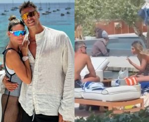 Δεν είδαν τις κάμερες: “Πλακώθnκαν” δημόσια Αθηνά Οικονομάκου-Μπρούνο Τσερέλα