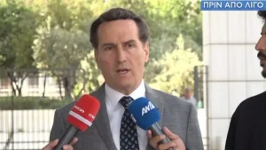 Έκτακτn δήλωση Δημητρακόπουλου για την υγεία του Πέτρου Φιλιππίδη