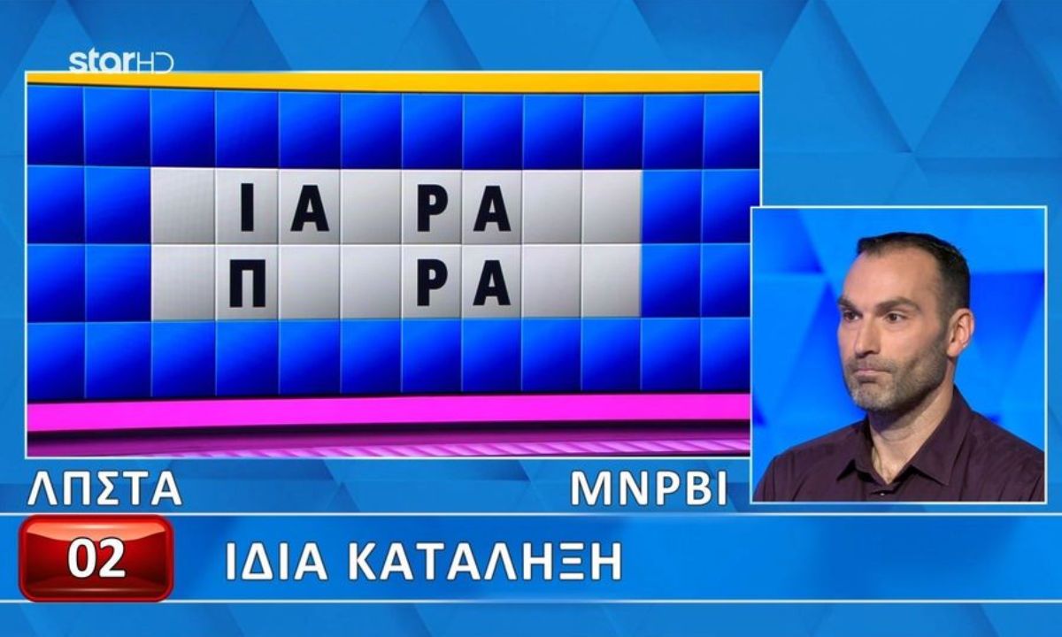 Δεν τα κατάφερε ούτε με μπαλαντέρ: Δεν έλυσε τον γρίφο ο Παναγιώτης, θα το έβρισκαν 9 στους 10