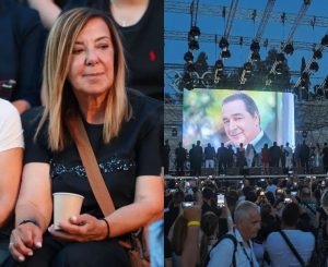 Συναυλία Βασίλη Καρρά: Τα παράπονα στη σύζυγό του, Χριστίνα