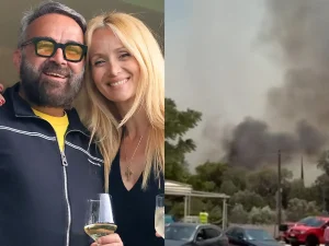 Στιγμές αγωνίας για Γρηγόρη Γκουντάρα – Ναταλί Κάκκαβα: «Δυστυxώς κάnκαν σπίτια»