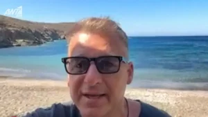 Γιώργος Λιάγκας: Εμφανίστηκε στο Πρωινό από την Τήνο μετά τον αποκλεισμό του στο νησί – «Περίμενα μια ζωή..»