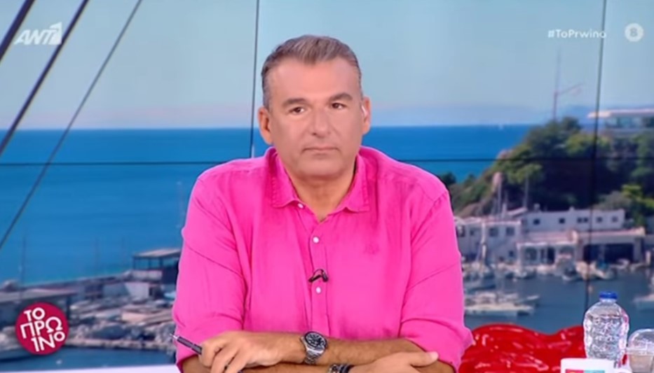Σοκ στο Πρωινό: Τι έπαθε ο Γιώργος Λιάγκας στον αέρα της εκπομπής