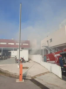 Πάτρα: Λόγω της φωτιάς στον «Άγιο Ανδρέα» σήμερα θα εφημερεύσει το νοσοκομείο Ρίου
