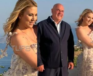 Φωτεινή Πετρογιάννη – Μιχάλης Ρουμπής: Βάφτισαν τον Δημήτρη – Μάριο στην Τήνο