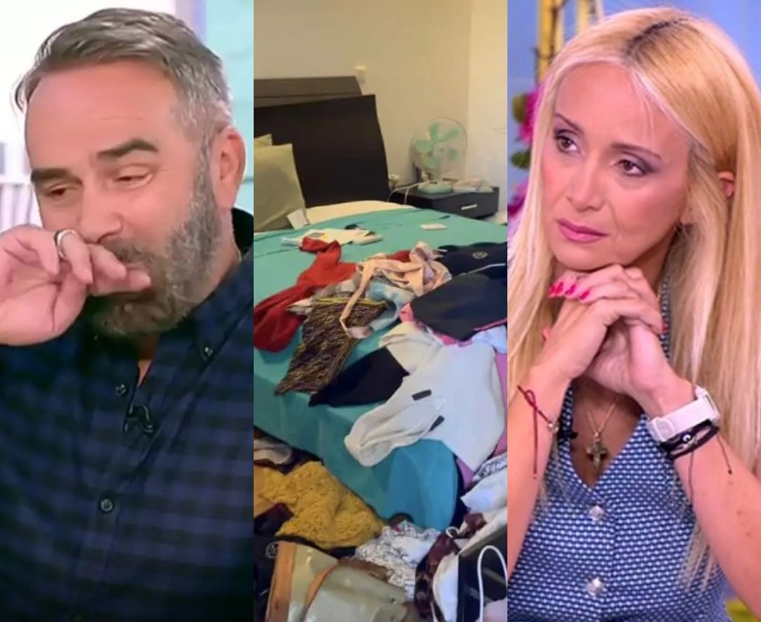 Θύμα ληστείας ο Γρηγόρης Γκουντάρας και η Ναταλί Κάκκαβα – Έκαναν άνω κάτω το σπίτι του στο Λαγονήσι