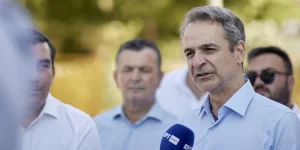 Κυριάκος Μητσοτάκης για πυρκαγιές: «Θα είμαστε στο πλευρό όσων έχασαν τις περιουσίες τους»