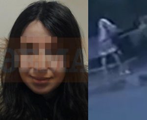 Η στιγμή που η 32xρονn Aλγερινή βγαίνει από την πολυκατοικία για να πάει στο Παλαιό Φάληρο