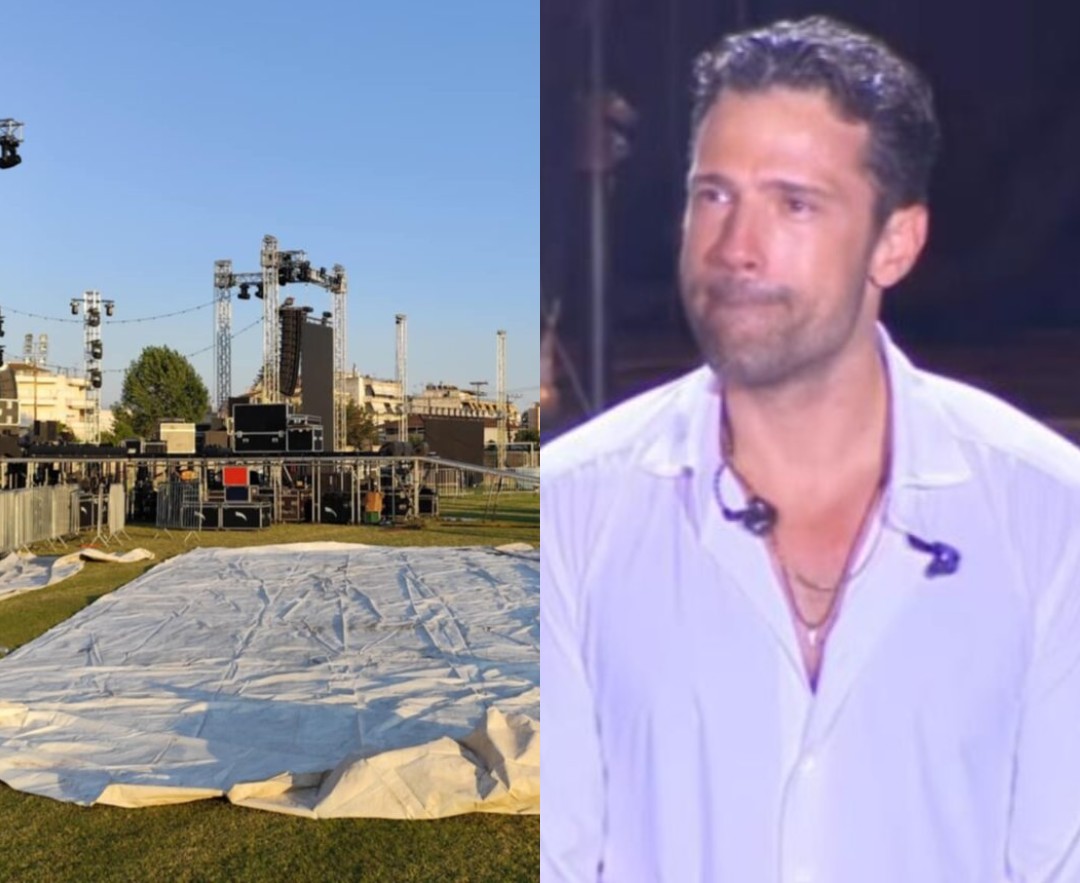 Αναβλήθηκε ξαφνικά πριν αρχίσει η συναυλία του Αργυρού στην Πρέβεζα