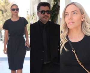 Κηδεία Δημήτρη Κωνσταντάρα: Όλοι ήταν εκεί δίπλα στον Λάμπρο στην πιο δύσκολη στιγμή του