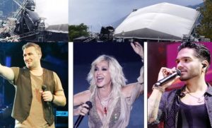 Συναυλία Βίσση, Ρέμου, Μάστορα: κατέρρευσε η σκηνή στα Ιωάννινα