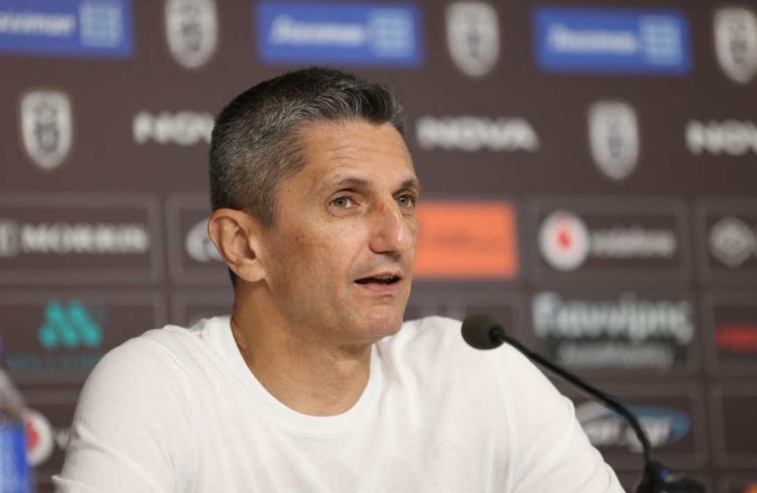 «Βιάζεστε...» - Απάντηση με νόημα Λουτσέσκου σε ερώτηση δημοσιογράφου, τι συνέβn στη Συνέντευξη Τύπου για Ριέκα