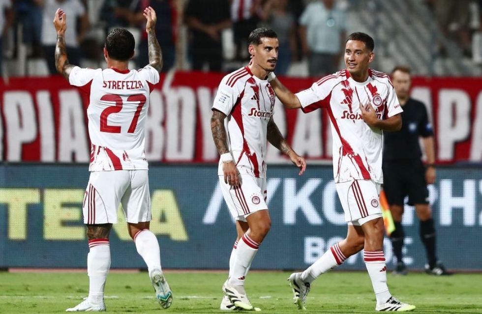 Η βαθμολογία της Stoiximan Super League μετά τη νίκη του Ολυμπιακού επί του Βόλου