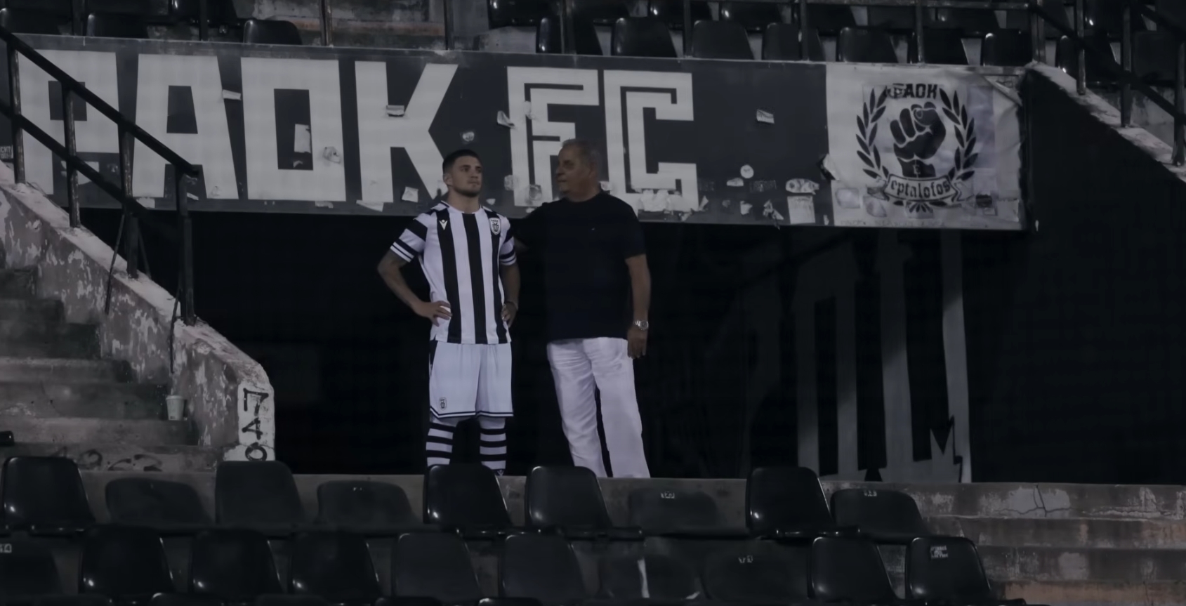 Παρουσιάση έπος από ΠΑΟΚ για Ζαφείρη με...Ζαφείρη Μελά - Bίvτεo