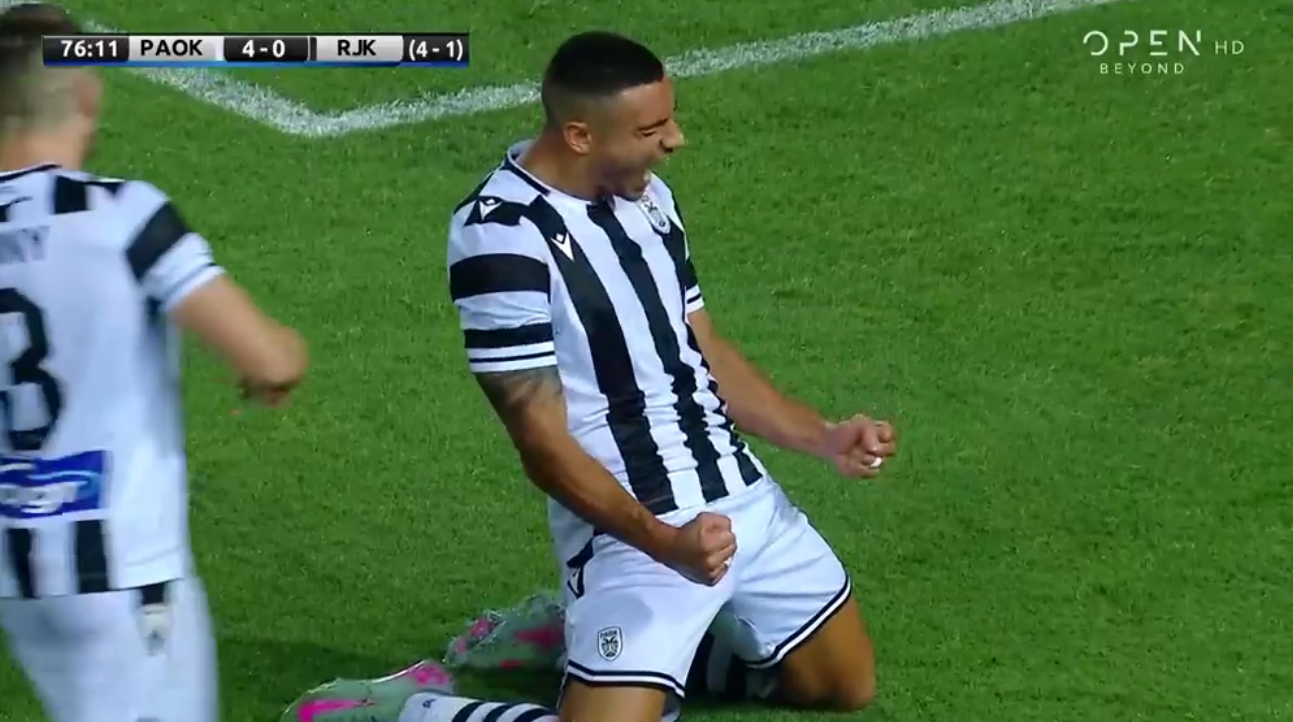 ΠΑΟΚ - Ριέκα | Το ΑΠΙΘΑΝΟ γκολ του Γιακουμάκη μετά από 
