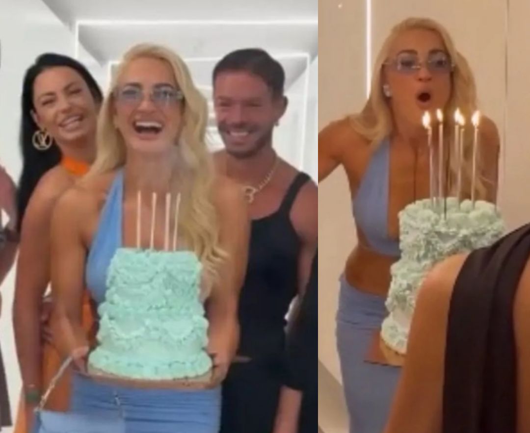 Ιωάννα Τούνη: Οι πρώτες εικόνες από τα 32α γενέθλιά της στην Ίμπιζα - Η τούρτα-έκπληξη