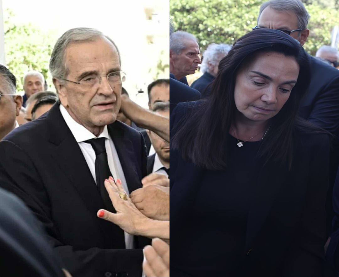 Κηδεία Λένας Σαμαρά: Η συγκλονιστική στιγμή που φτάνουν Αντώνης και Γεωργία Σαμαρά στο Νεκροταφείο