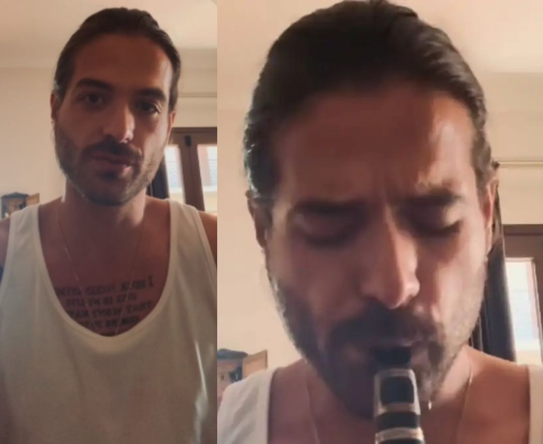 Άρης Μουγκοπέτρος: Παίζει ξανά κλαρίνο έπειτα από 4 μήνες - «Σε ευχαριστώ Παναγία μου»