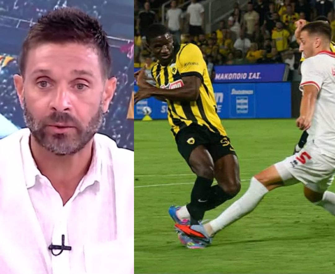 Ηλίας Σπάθας για το ΑΕΚ-Πανσερραϊκός: «Δεν υπάρχει πέναλτι στον Ζίνι!»