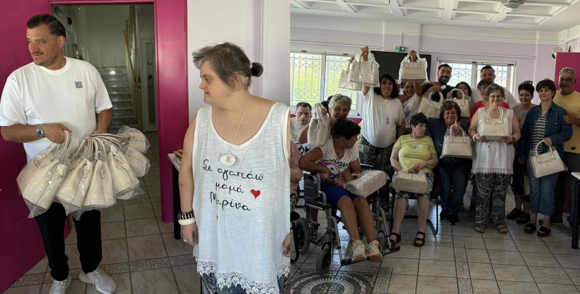 Μια τσάντα γεμάτη αγάπη: Το Molly.gr στο πλευρό του Κέντρου ΑμεΑ Ευθύμειο στην Κόρινθο