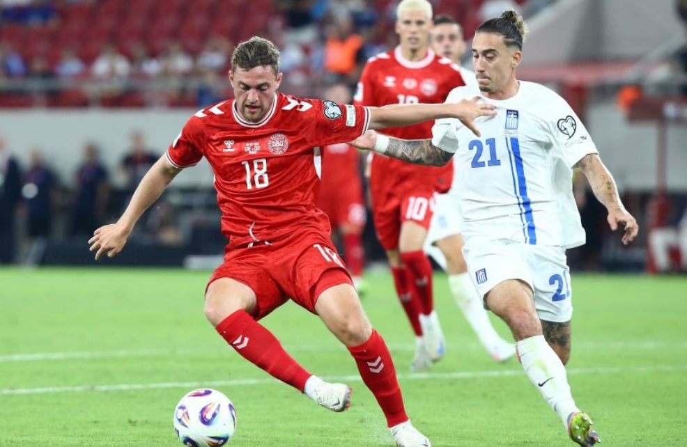 Η βαθμολογία στον όμιλο της Εθνικής μετά την ήττα από την Δανία