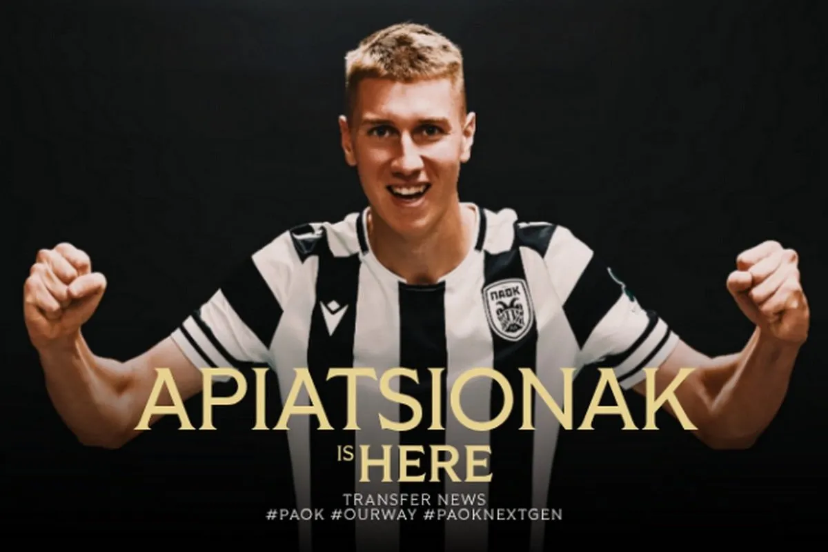 Επίσημο: Στον ΠΑΟΚ ο Πάβελ Απιατσιόνακ