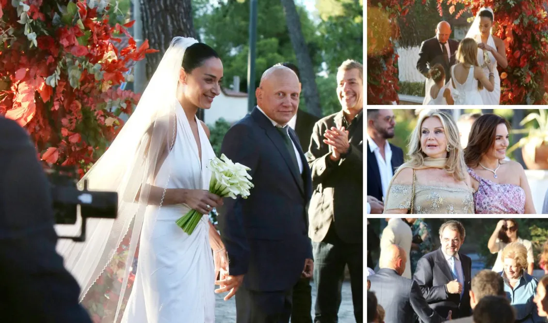 Παντρεύτnκε ο Παύλος Βαρδινογιάννης και η Κατερίνα Μπιρμπίλη - Οι πρώτες φωτογραφιές