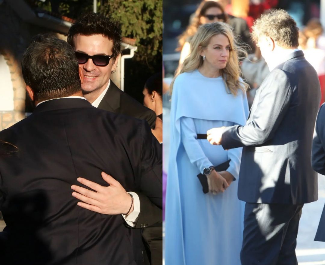 Σούσουpο στον γάμο Βαρδινογιάννη: Η κοινή παρουσία Χρυσής με Νικόλαο Ντε Γκρες - Παρών και ο Νίνο