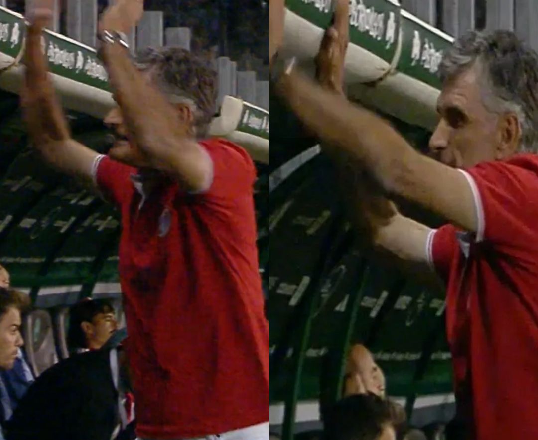 Έξαλλος ο Μεντιλίμπαρ - Πώς αντέδρασε στο 1-0 του Παναθηναϊκού με Ντέσερς, τον έπιασε η κάμερα της Cosmote TV