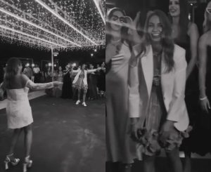 Σούσουpο με Κατερίνα Δαλάκα σε γάμο φίλη της, τι έκανε και τράβηξε όλα τα βλέμματα πάνω της