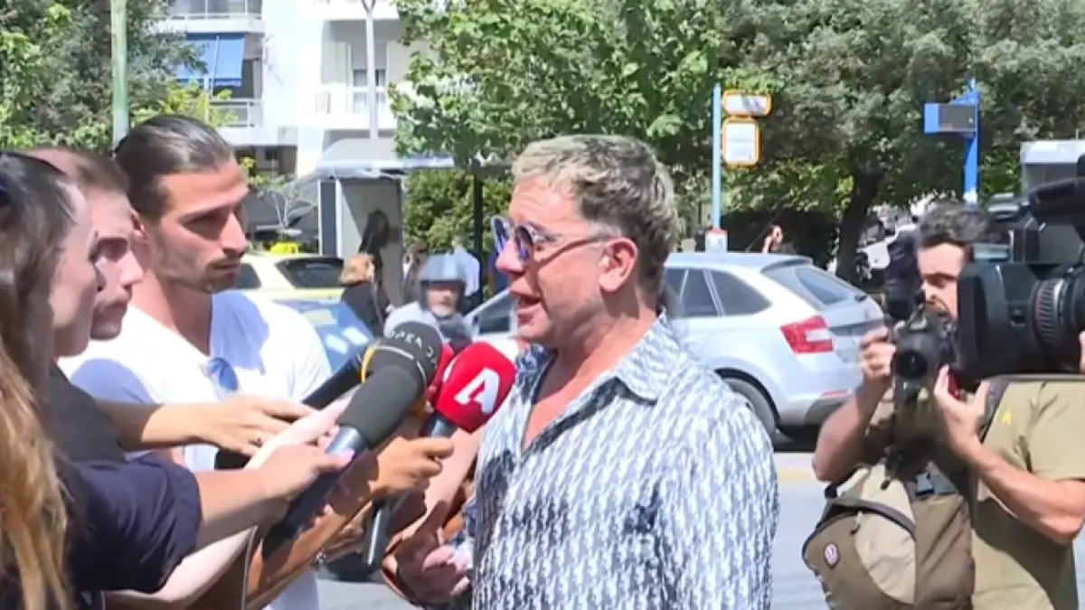 Γιώργος Μαζωνάκης: Οι δηλώσεις του έξω από την Ευελπίδων λίγο πριν μηνύσει όλη του την οικογένεια