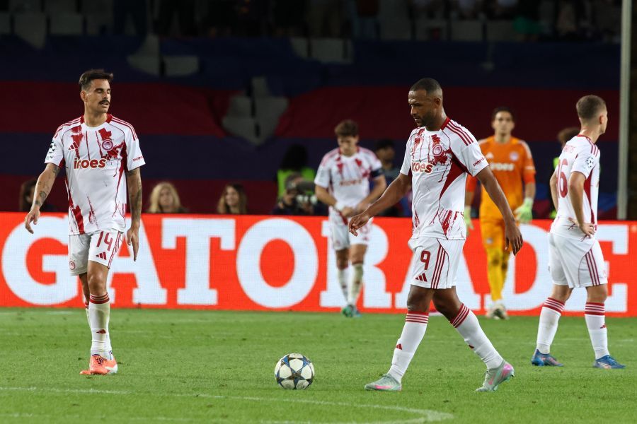 Τα είπε όλα με 10 λέξεις ο Νικολακόπουλος μετά την ήττα του Ολυμπιακού από Μπαρτσελόνα