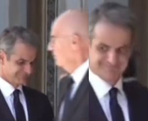 Όλοι το είδαν, λίγοι το πρόσεξαν: Η κίνηση Δένδια όταν είδε Μητσοτάκη στην κηδεία Σαββόπουλο