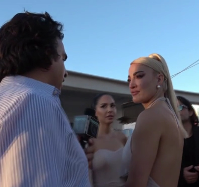 Ιωάννα Τούνη: Χαμός με γνωστό δημοσιογράφο που την πλησίασε στη Μύκονο