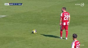 Εντυπωσιακή γκολάρα Βαλμπουενά στο Ολυμπιακός Β’ – Καλαμάτα!