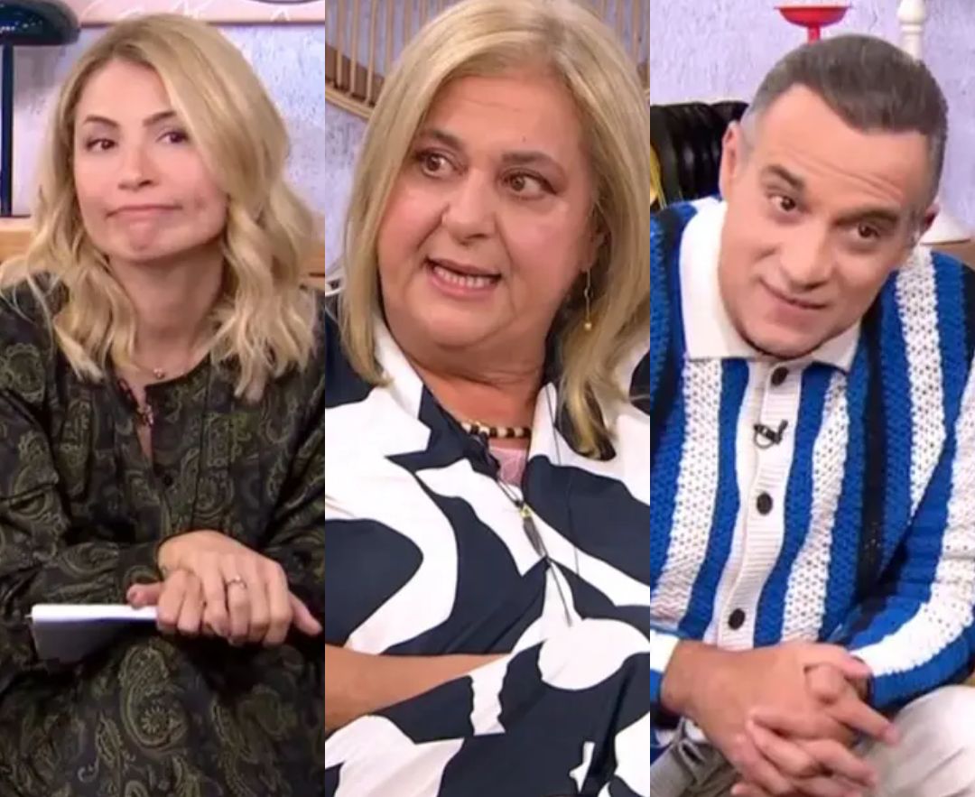 «Δεν θα την έβλεπα ποτέ την εκπομπή σας!» – Σε σoκ Κρατερός Κατσούλης και Μαρία Ηλιάκη on air με την Ελισάβετ Κωνσταντινίδου - Η αντίδραση τους - Bívτεo