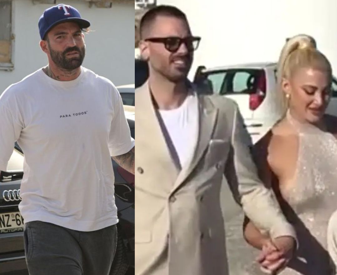 Έντονα ενοχλημένος ο Δημήτρης Αλεξάνδρου με Ιωάννα Τούνη και τον νέο της σύντροφο