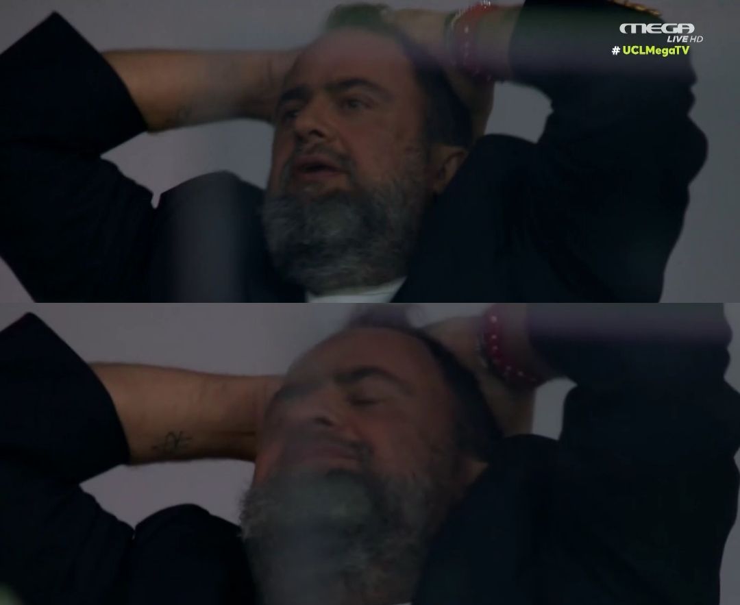 Η επική αντίδραση Βαγγέλη Μαρινάκη στην ευκαιρία Ελ Κααμπί στο Άρσεναλ-Ολυμπιακός