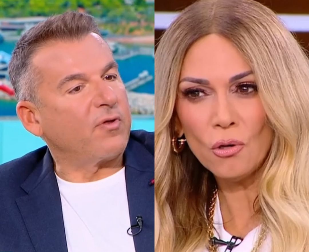 Σούσουpo με την ατάκα Γιώργου Λιάγκα on air στην Έλλη Κοκκίνου