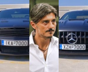Δημήτρης Γιαννακόπουλος: Γιατί έχει το 7000 στις πινακίδες όλων των αυτοκινήτων του;