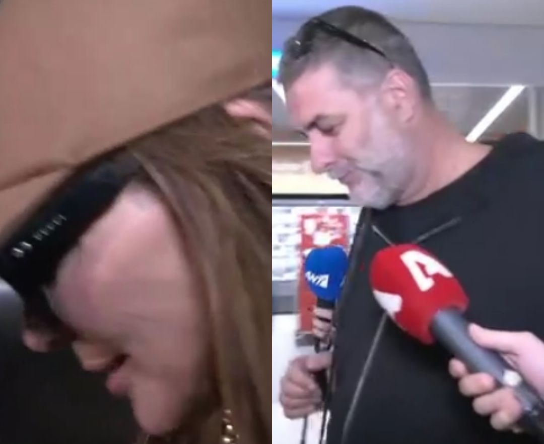 Βανδή – Μπισμπίκης: Οι μόνες λέξεις που ψέλλισαν στους δημοσιογράφους κατά την επιστροφή τους από Ρώμη