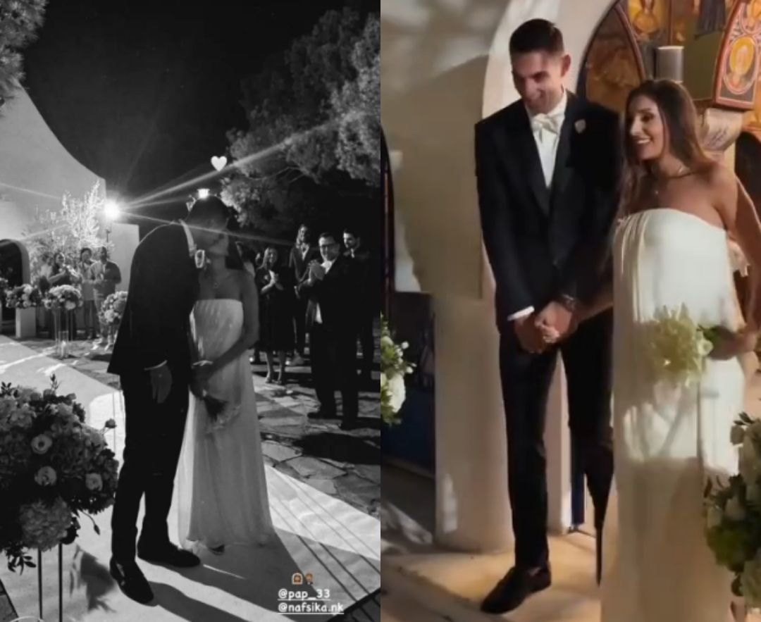 Γάμος Ιωάννης Παπαπέτρου - Ναυσικά Νικοδήμου: Παντρεύτηκε το ζευγάρι - Οι πρώτες φωτογραφίες