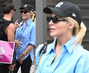 Δεν πρόσεξε τις κάμερες: Η κίνηση που έκανε η Κατερίνα Καινούργιου σε βόλτα της και επιβεβαίωσε τα πάντα