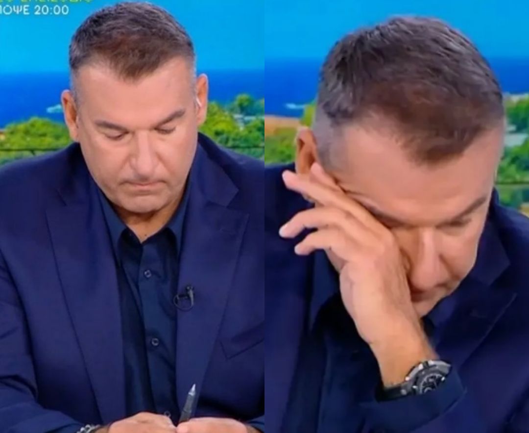 Γιώργος Λιάγκας: Λύγισε και έβαλε τα κλάματα on air στο Πρωινό
