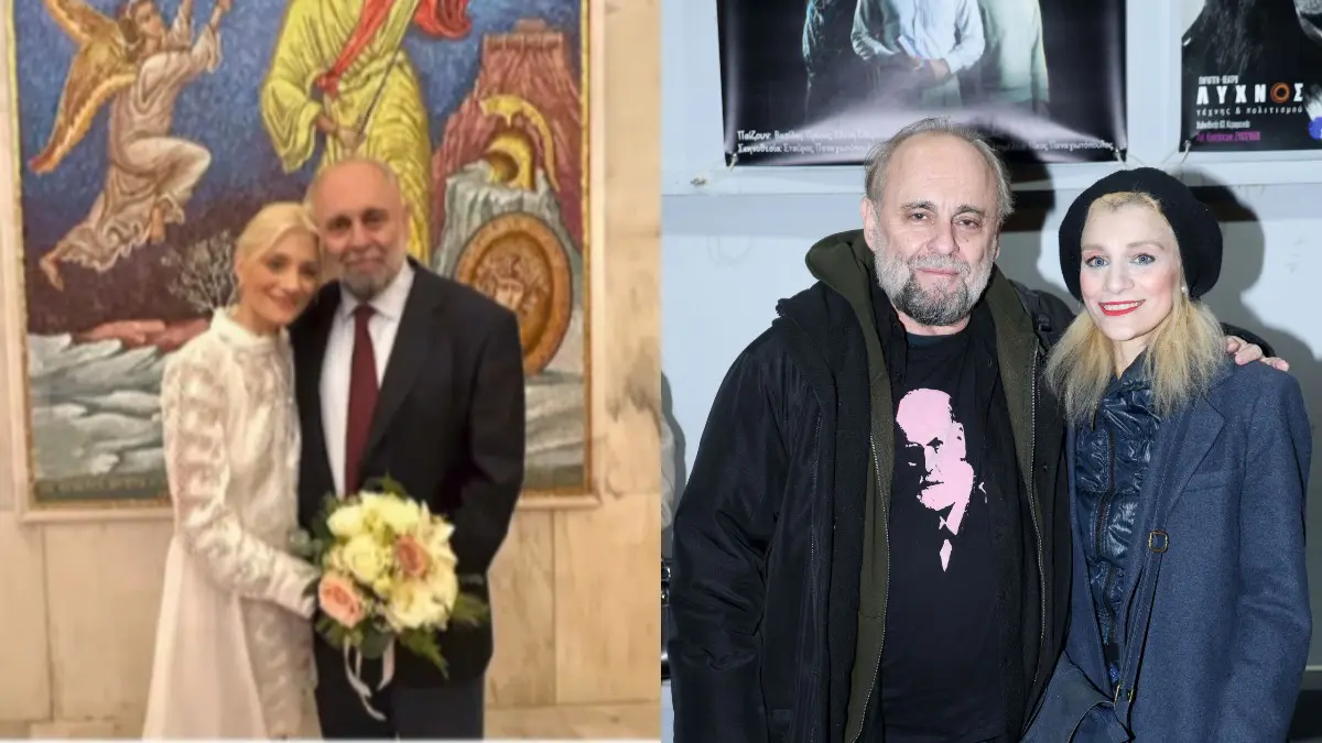 Ήταν μαζί από το 2009 και παντρέυτnκαν χθες: Φωτογραφίες από τον γάμο πασίγνωστου Έλληνα ηθοποιού