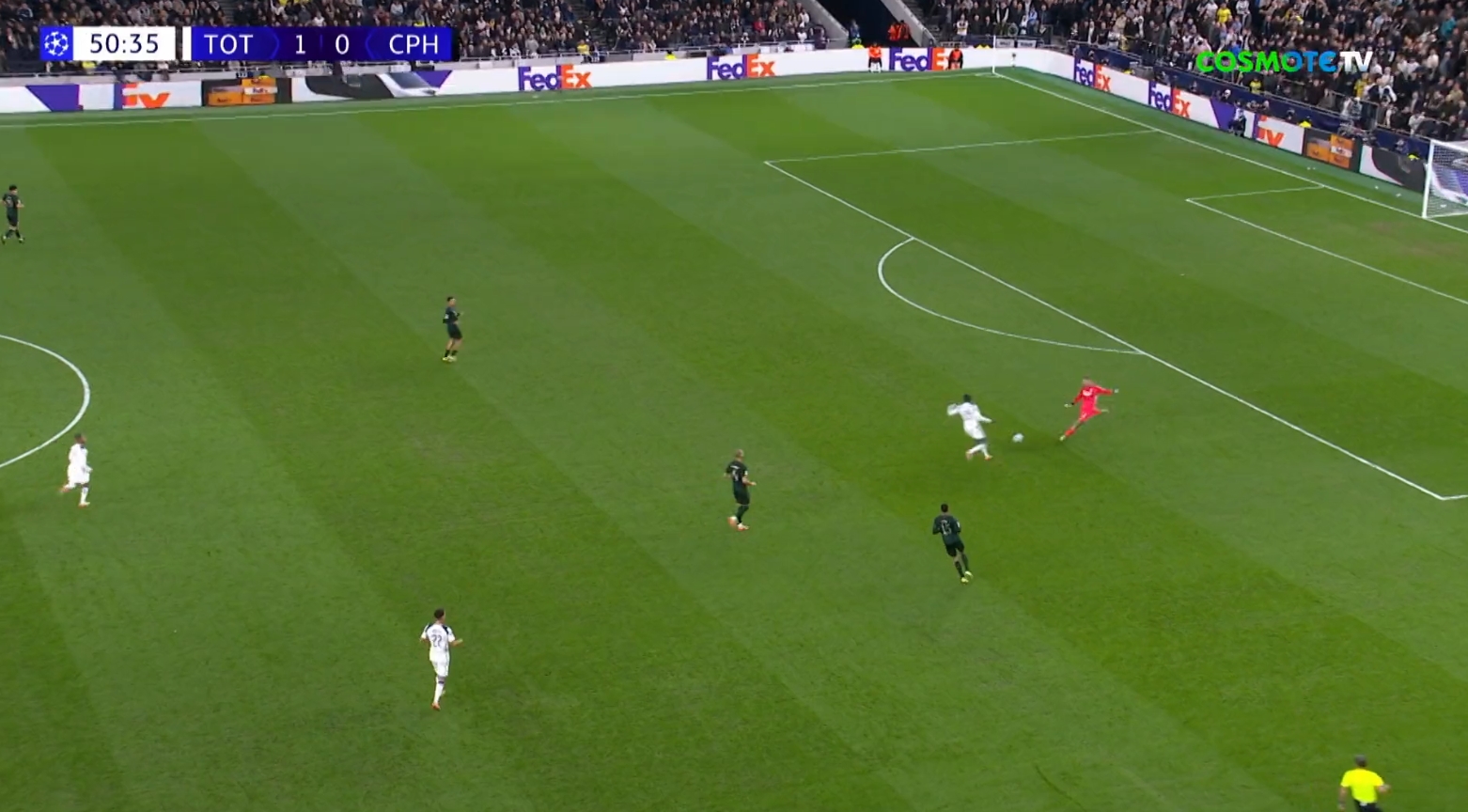 Ασύλληπτη γκάφα Κοτάρσκι στο Τότεναμ-Κοπεγχάγη (vid)